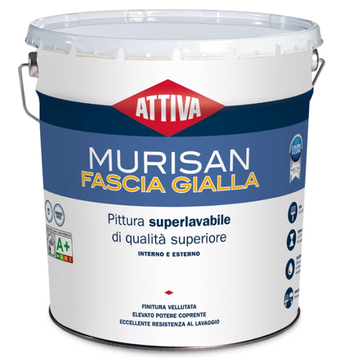 MURISAN FG BASE 130 14,00 BIANCA Superlavabile di prima qualita