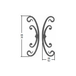 FREGIO DECORATIVO mm.4 30x9,2