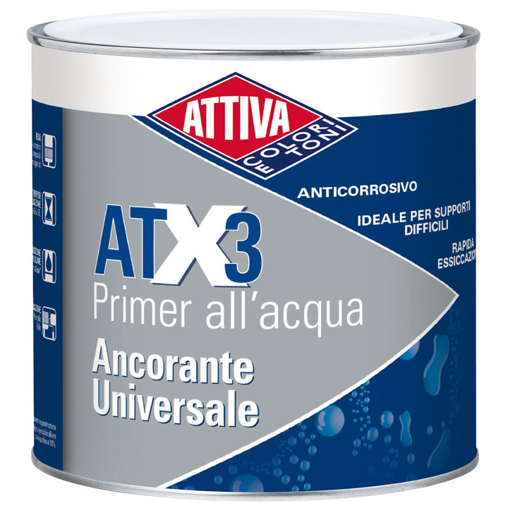 ATX3 GRIGIO PRIMER ANCOR.ACQUA 0,50