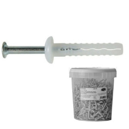 TASS MART TB BIANCO C/VITE 5x 25 BARATT. 300 PZ