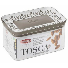 BARATTOLO STEFANPLAST RESINA 700ML10X15,5X8 CM - TORTORA