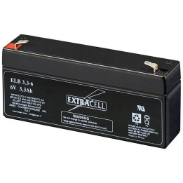 BATTERIA 6V 2,8AH RICARICAB. H.12