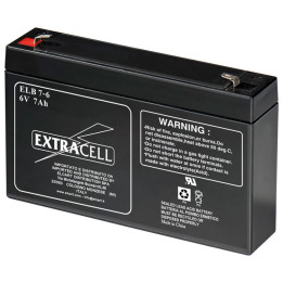 BATTERIA 6V 7,0AH RICARICAB. H.95