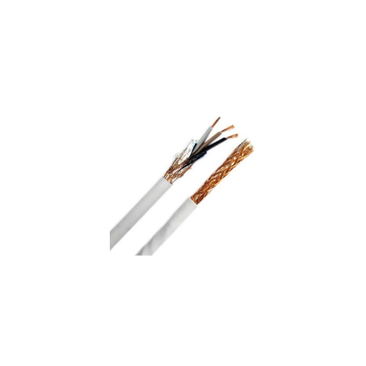 CAVO SCHERMATO 2x0,75 ANTIFIAMMA