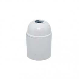 PORTALAMPADE BAKELITE E27 BIANCO