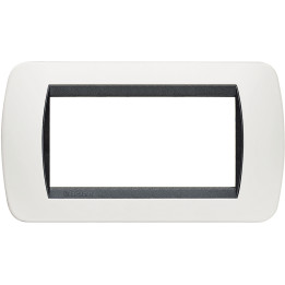 LIVING INT.- PLACCA 4P PLASTICA BIA