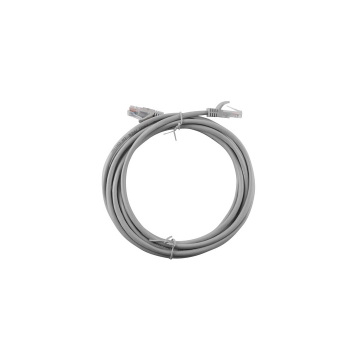 CAVO LAN UTP PLUG RJ45/RJ45 3 M GRIGIO
