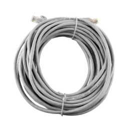 CAVO LAN UTP PLUG RJ45/RJ45 20 M GRIGIO