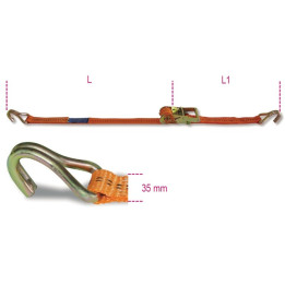 ROBUR 8181 NASTRO ANCORAGGIO CRIC 35 MM X 6 M