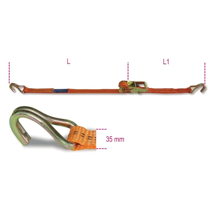 ROBUR 8181 NASTRO ANCORAGGIO CRIC 35 MM X 6 M