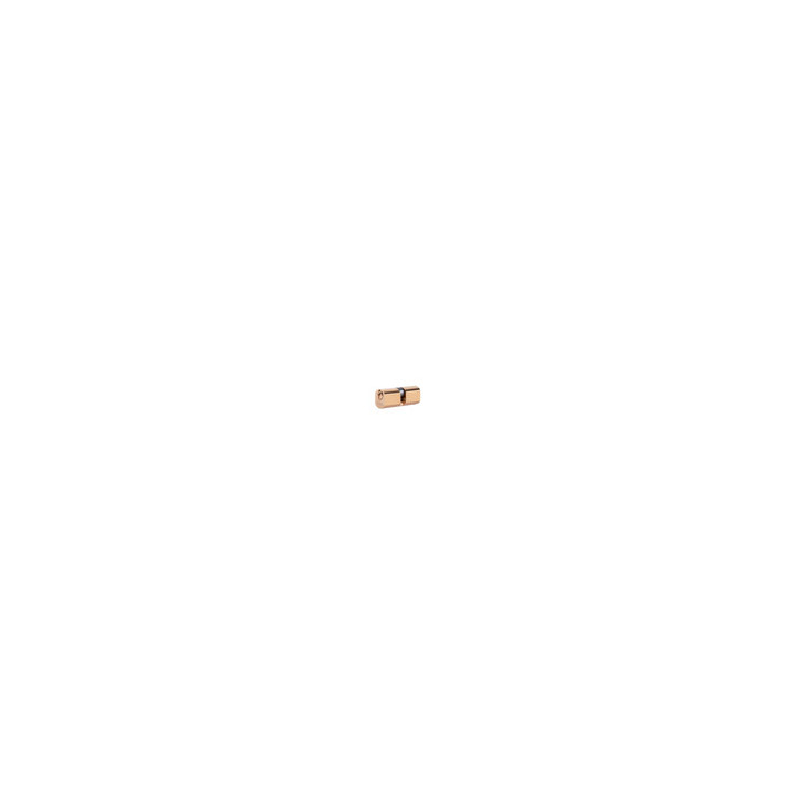 ISEO F5 8420 CILINDRO TONDO 28-28 D26 OTTONATO C/3CH