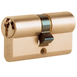 ISEO F5 8209 CILINDRO SAGOMATO 50-50 OTTONATO C/3CH