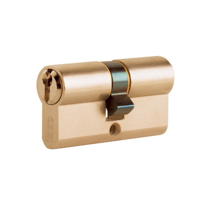 ISEO F5 8209 CILINDRO SAGOMATO 50-50 OTTONATO C/3CH