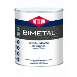 BIMETAL LUC. BASE BIANCO 0,75Smalto antiruggine gel sintetico
