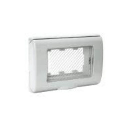 PLACCA IP55 CON MEMBRANA 3M RAL7035