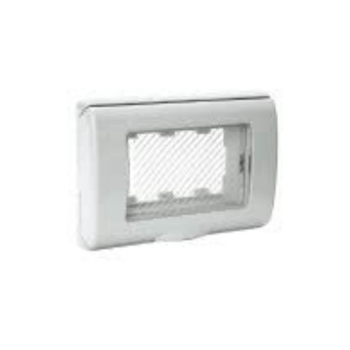 PLACCA IP55 CON MEMBRANA 3M RAL7035